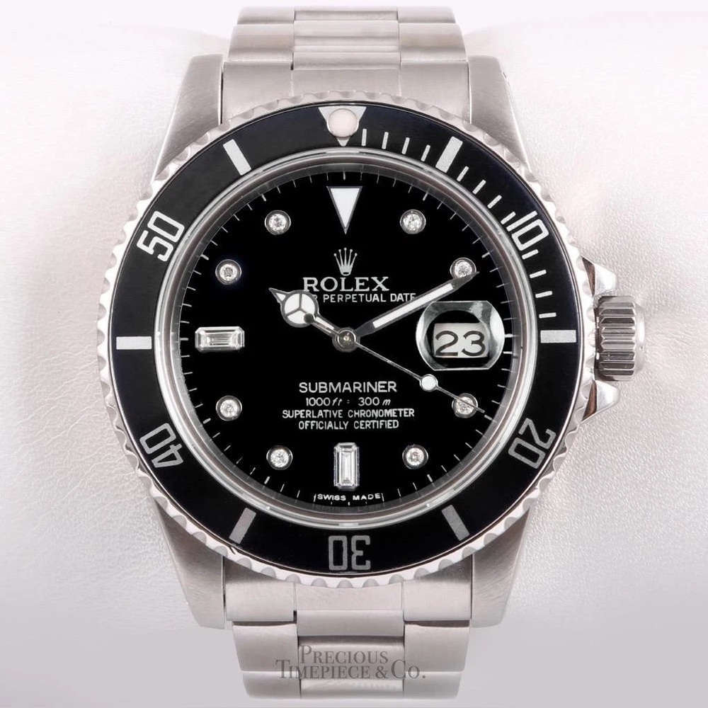 Rolex Daytona Submariner Black dial Automatic Mechanical Movement Date Display